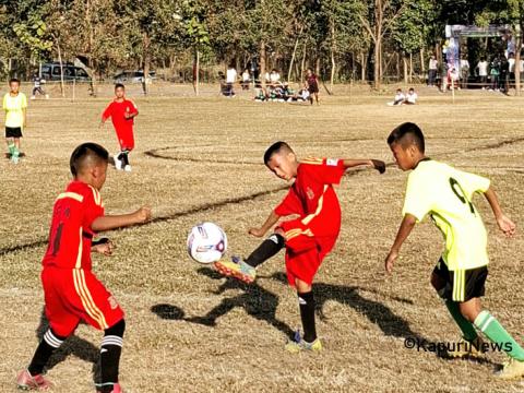 उद्घाटन खेलमा आयोजक डिपो रेड ५-० गोलले देउराली चिल्ड्रेनलाई हराउँदै विजयी